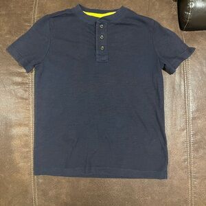 Old Navy Dark Blue Kids Henley Tee Size 6/7